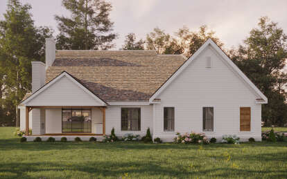 Modern Farmhouse House Plan #7568-00003 Elevation Photo