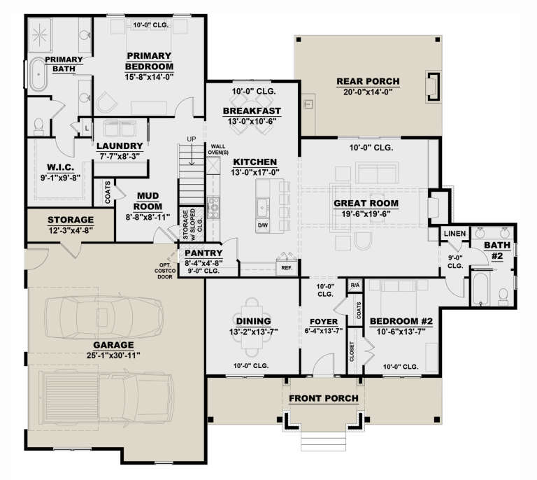 House Plan House Plan #29216 Drawing 1
