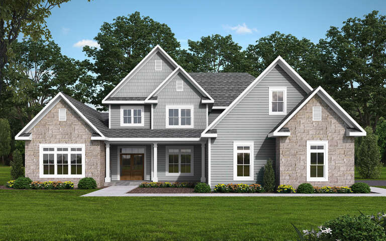 House Plan House Plan #29218 Front Elevation