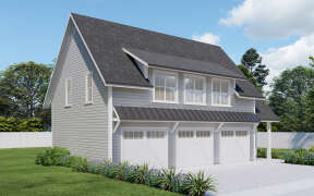 Craftsman House Plan #7568-00006 Elevation Photo