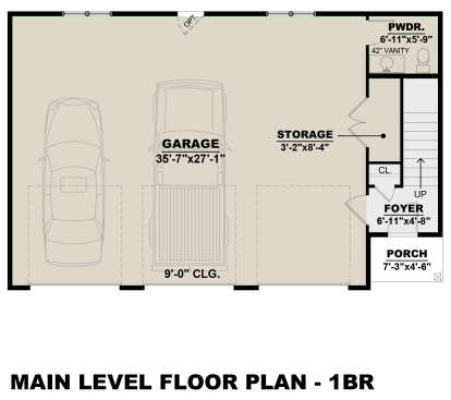 Main Floor for House Plan #7568-00006