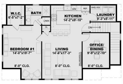 Second Floor for House Plan #7568-00006