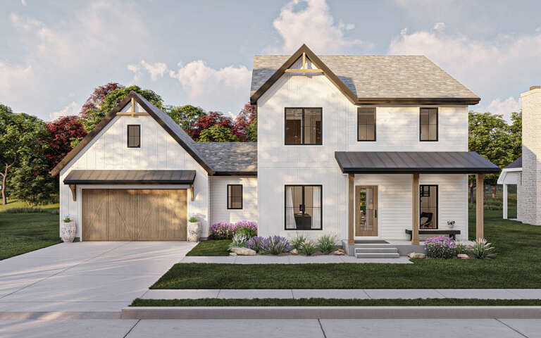 House Plan House Plan #29221 Front Elevation 