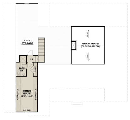 Bonus Room for House Plan #7568-00007