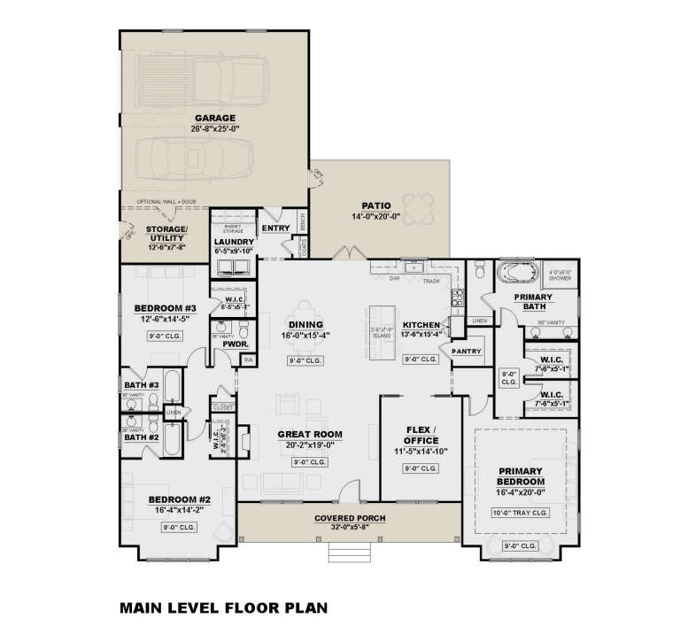 House Plan House Plan #29227 Drawing 1