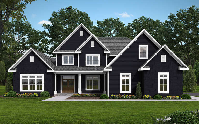 House Plan House Plan #29228 Front Elevation 