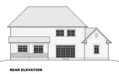 Traditional House Plan #7568-00010 Elevation Photo
