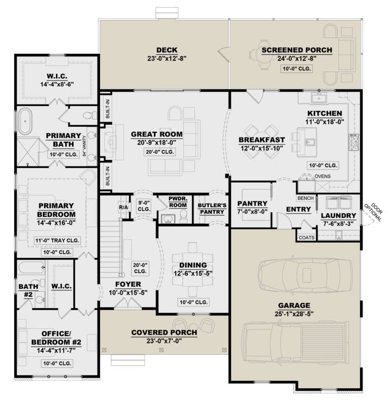 House Plan House Plan #29228 Drawing 1
