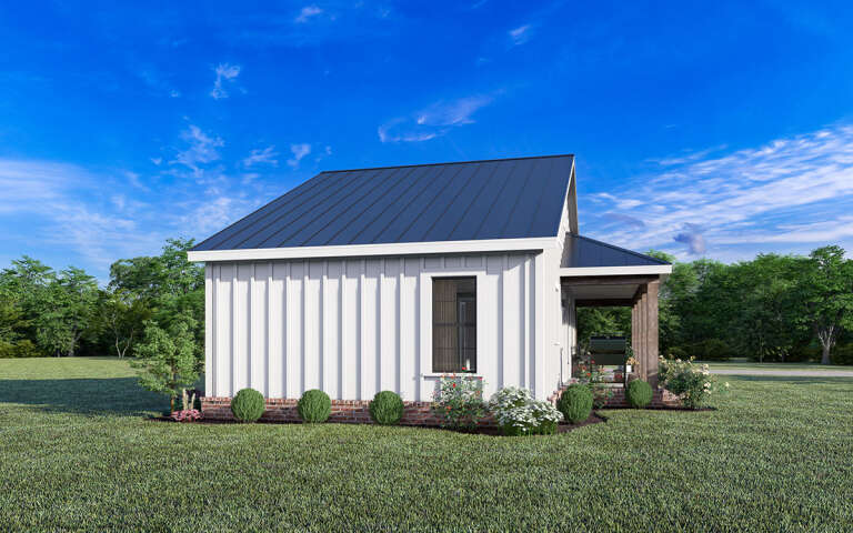 Modern Farmhouse House Plan #009-00355 Elevation Photo