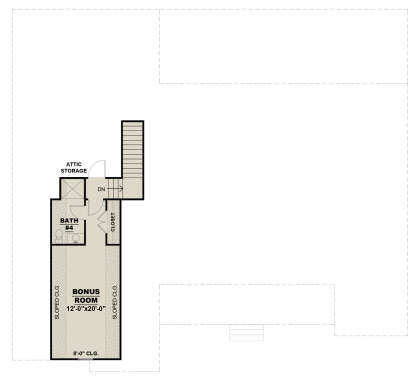 Bonus Room for House Plan #7568-00011