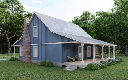 Cottage House Plan #7568-00014 Elevation Photo
