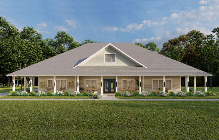 House Plan House Plan #29237 Front Elevation 