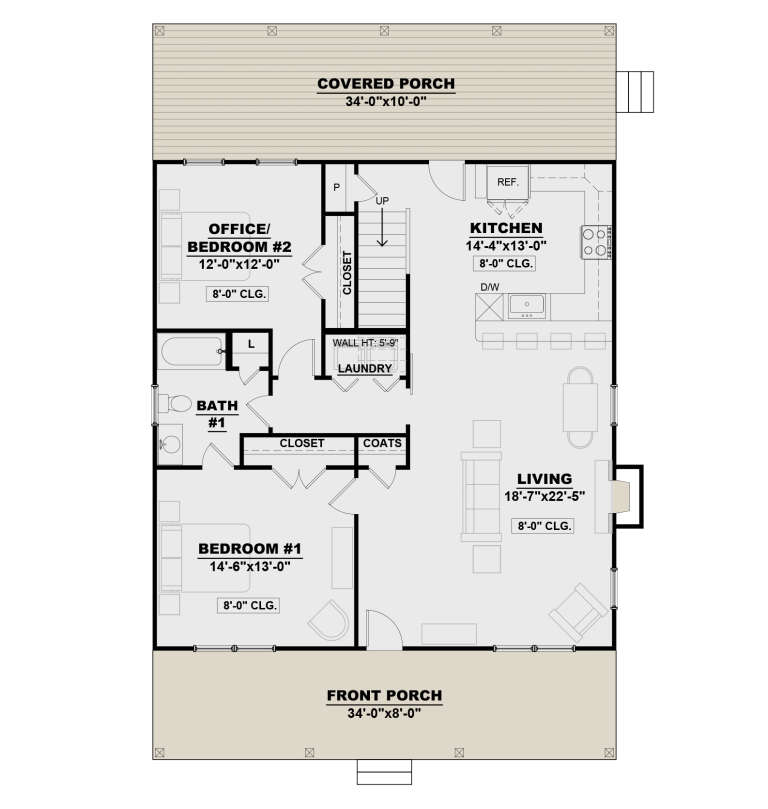 House Plan House Plan #29238 Drawing 1
