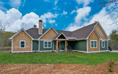 House Plan House Plan #29241 Angled Front Elevation