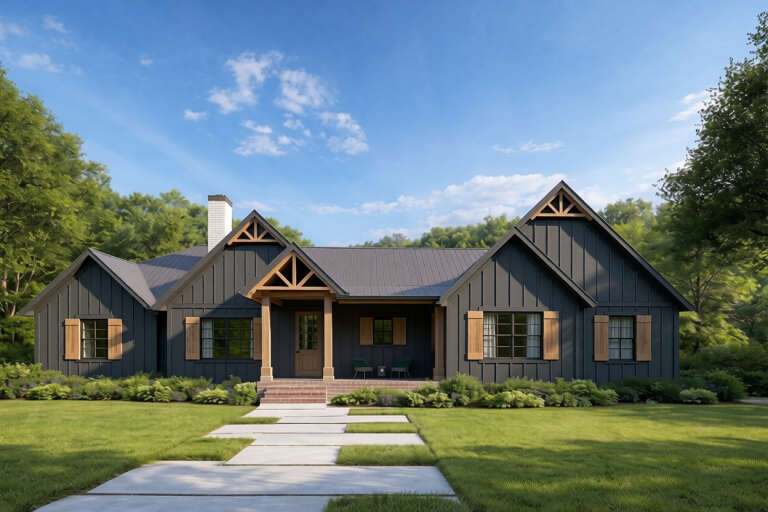 House Plan House Plan #29241 Front Elevation