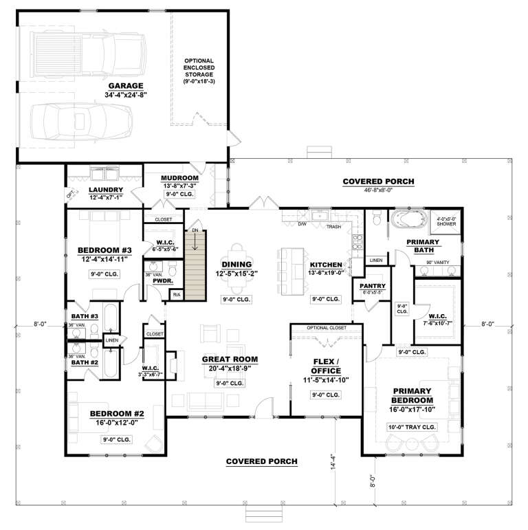 House Plan House Plan #29242 Drawing 2