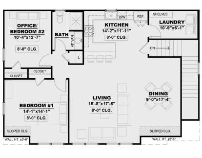 Second Floor for House Plan #7568-00022