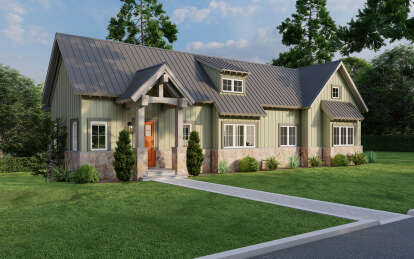 Craftsman House Plan #8318-00350 Elevation Photo