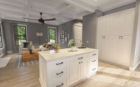 Modern Farmhouse House Plan #009-00356 Additional Photo