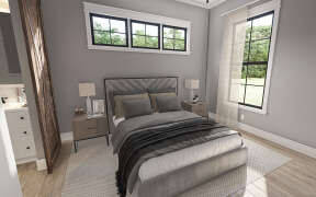 Modern Farmhouse House Plan #009-00356 Additional Photo
