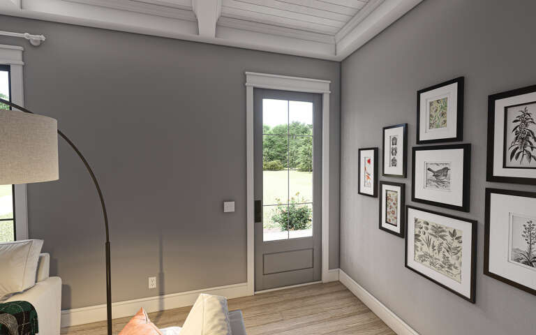 Modern Farmhouse House Plan #009-00356 Additional Photo