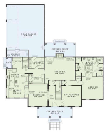 House Plan House Plan #2925 Drawing 1