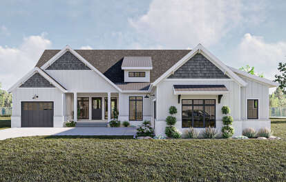Modern Farmhouse House Plan #963-00794 Elevation Photo