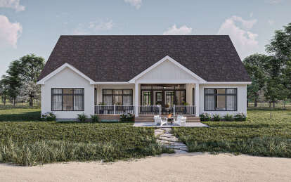 Modern Farmhouse House Plan #963-00794 Elevation Photo