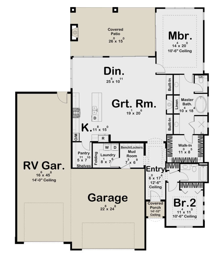House Plan House Plan #29251 Drawing 1