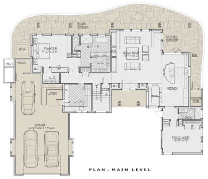 Main Floor  for House Plan #5829-00039