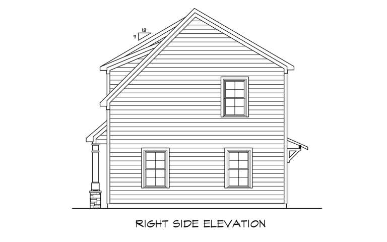 Craftsman House Plan #6082-00220 Elevation Photo