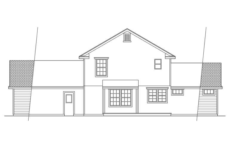 Country House Plan #035-01063 Elevation Photo