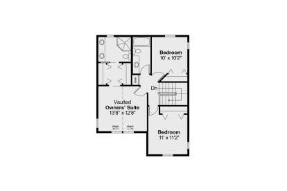 Second Floor for House Plan #035-01063