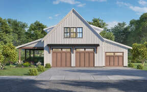 Barn House Plan #2464-00099 Elevation Photo