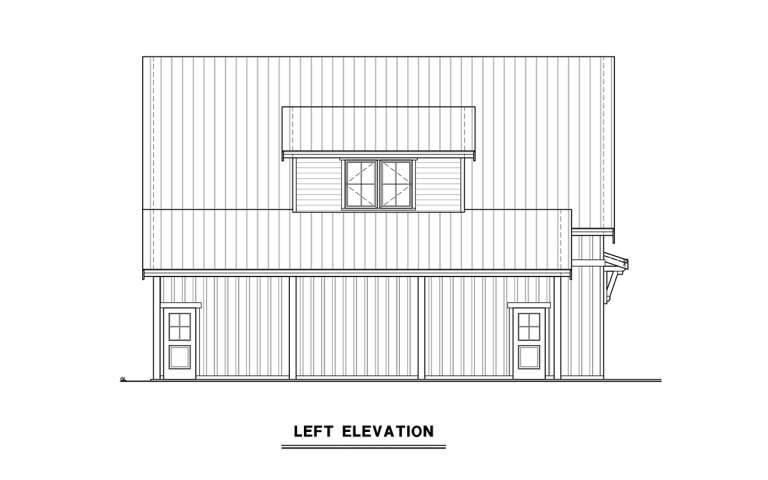 Barn House Plan #2464-00099 Elevation Photo