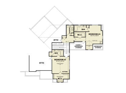 Second Floor for House Plan #699-00375