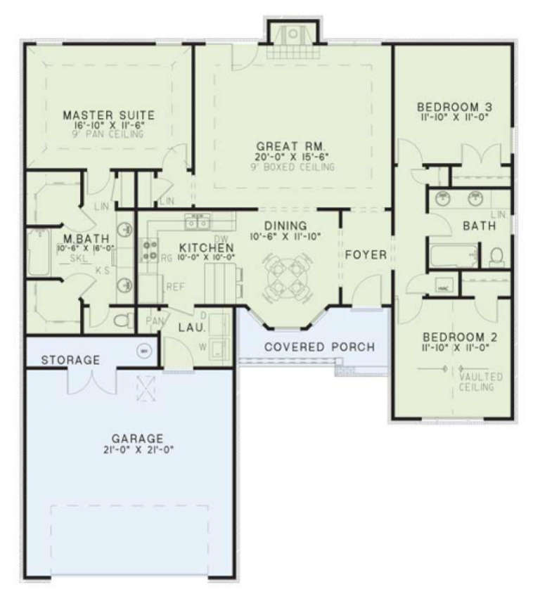 House Plan House Plan #2926 Drawing 1