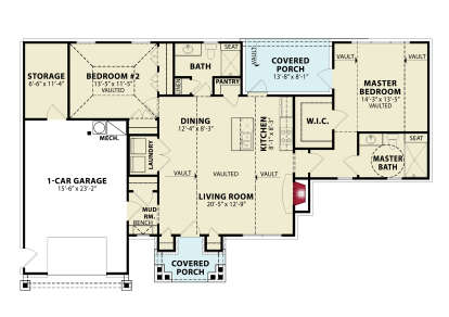 Main Floor  for House Plan #699-00376