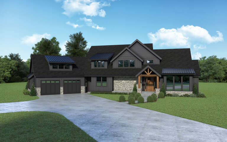 House Plan House Plan #29261 Front Elevation 