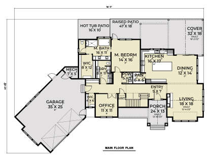 House Plan House Plan #29261 Drawing 1