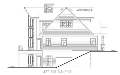 Craftsman House Plan #039-00730 Elevation Photo