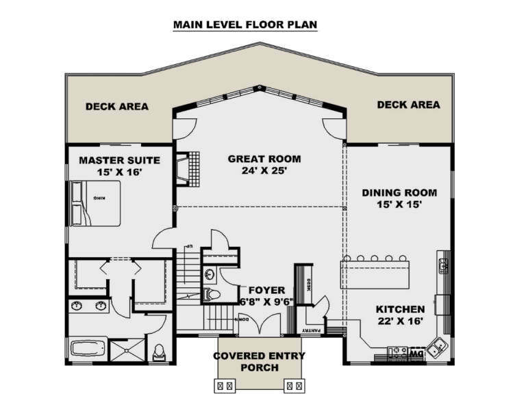 House Plan House Plan #29262 Drawing 1