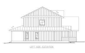 Modern Farmhouse House Plan #039-00731 Elevation Photo