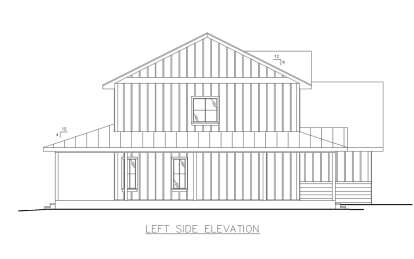 Modern Farmhouse House Plan #039-00731 Elevation Photo