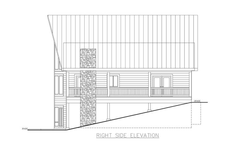 Mountain House Plan #039-00732 Elevation Photo