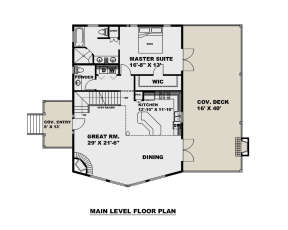 Main Floor  for House Plan #039-00732