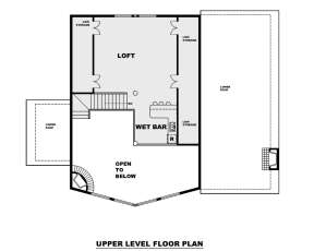 Second Floor for House Plan #039-00732