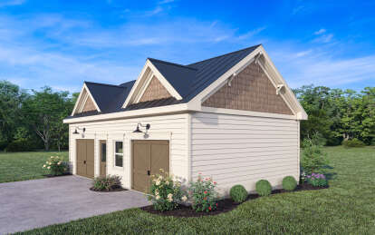 Modern Farmhouse House Plan #009-00357 Elevation Photo