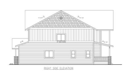 Northwest House Plan #039-00734 Elevation Photo