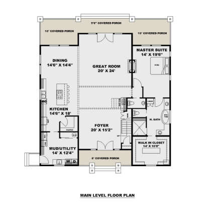 House Plan House Plan #29267 Drawing 1